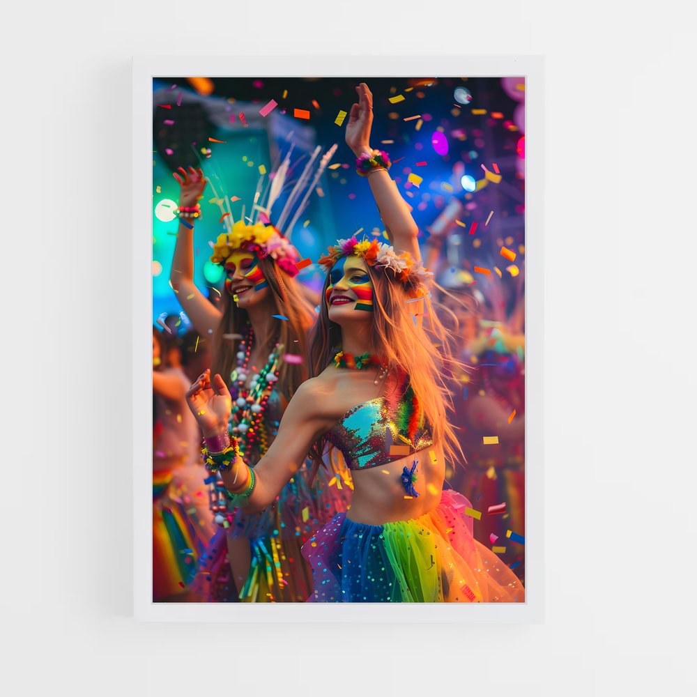 Poster Dance Colors – affiche Danse (vue 3)